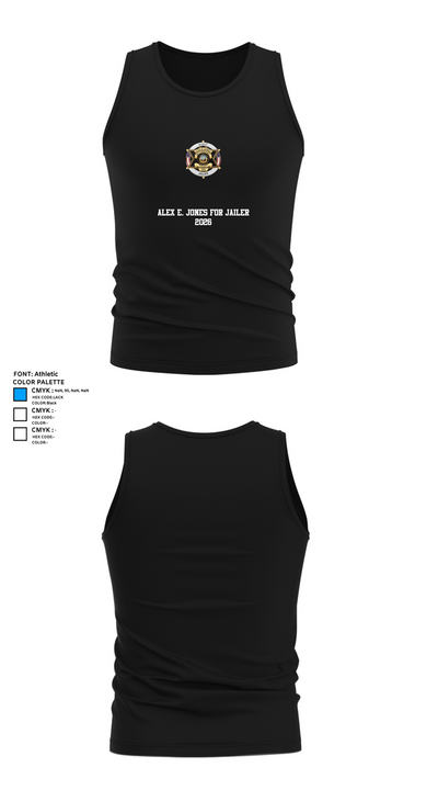 Alex E. Jones for Jailer 2026 65604451 Tank Top - 32