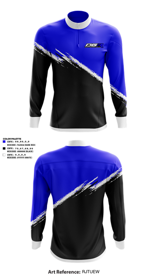 Quarter Zip Jacket, DGR, E-Sports, Teamtime, Team time, sublimation, custom sports apparel, team uniforms, spirit wear, spiritwear, sports uniforms, custom shirts, team store, custom team store, fundraiser sports, apparel fundraiser