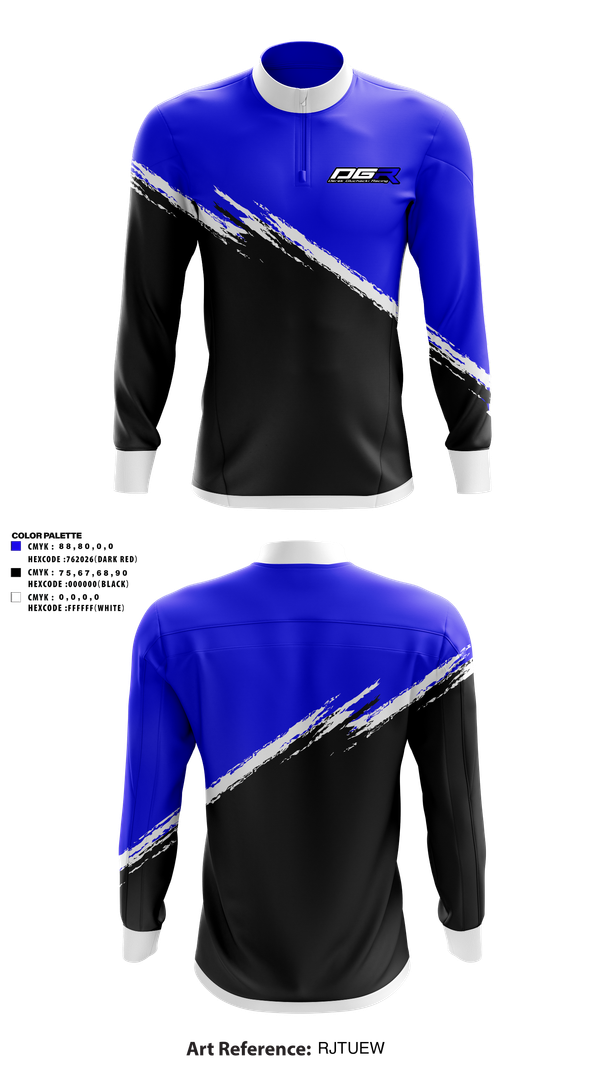 Quarter Zip Jacket, DGR, E-Sports, Teamtime, Team time, sublimation, custom sports apparel, team uniforms, spirit wear, spiritwear, sports uniforms, custom shirts, team store, custom team store, fundraiser sports, apparel fundraiser