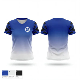 Womens Short Sleeve Vneck Shirt, North East High School Indians, Softball, Teamtime, Team time, sublimation, custom sports apparel, team uniforms, spirit wear, spiritwear, sports uniforms, custom shirts, team store, custom team store, fundraiser sports, apparel fundraiser