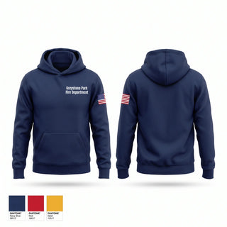 Hoodie, Greystone Park Fire Department, Fire Department, Teamtime, Team time, sublimation, custom sports apparel, team uniforms, spirit wear, spiritwear, sports uniforms, custom shirts, team store, custom team store, fundraiser sports, apparel fundraiser