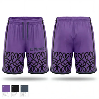 KC Phoenix 31231876 Athletic Shorts With Pockets - 1