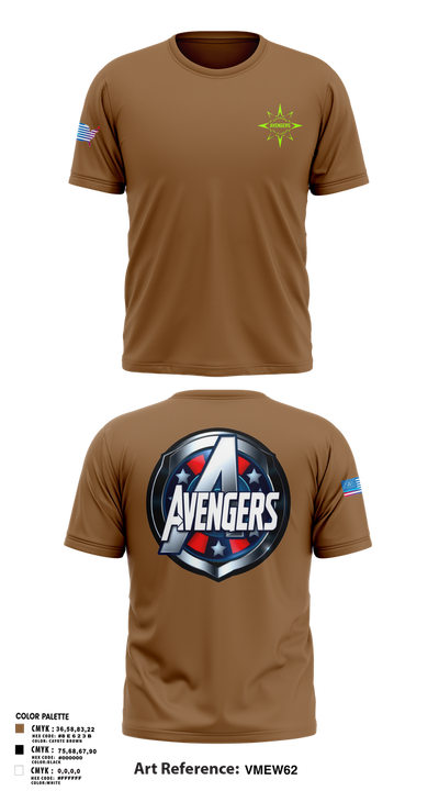 16th Ordnance battalion 27800574 Short Sleeve Performance Shirt - 1
