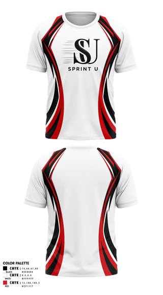 Short Sleeve Performance Shirt, Sprint U, Track & Field, Teamtime, Team time, sublimation, custom sports apparel, team uniforms, spirit wear, spiritwear, sports uniforms, custom shirts, team store, custom team store, fundraiser sports, apparel fundraiser