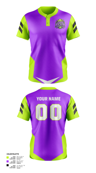 Two Button Softball Jersey, Lady Elite, Softball, Teamtime, Team time, sublimation, custom sports apparel, team uniforms, spirit wear, spiritwear, sports uniforms, custom shirts, team store, custom team store, fundraiser sports, apparel fundraiser