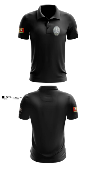 Short Sleeve Performance Polo, Colville Tribal Police, Police, Teamtime, Team time, sublimation, custom sports apparel, team uniforms, spirit wear, spiritwear, sports uniforms, custom shirts, team store, custom team store, fundraiser sports, apparel fundraiser