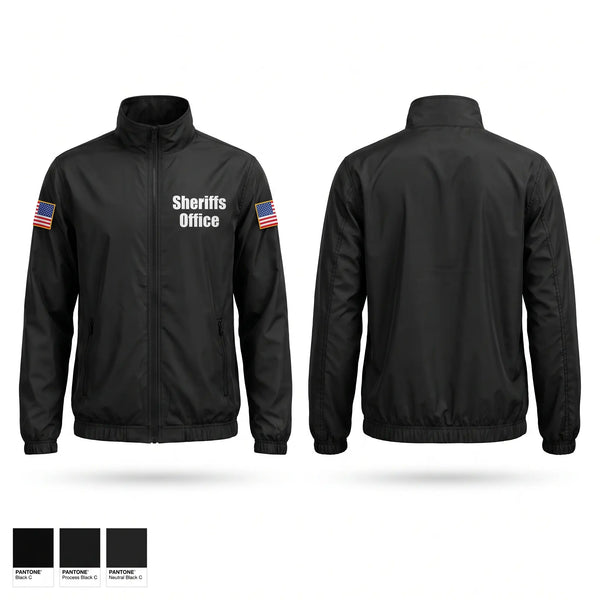 Windbreaker, Sheriff’s Office, Police, Teamtime, Team time, sublimation, custom sports apparel, team uniforms, spirit wear, spiritwear, sports uniforms, custom shirts, team store, custom team store, fundraiser sports, apparel fundraiser