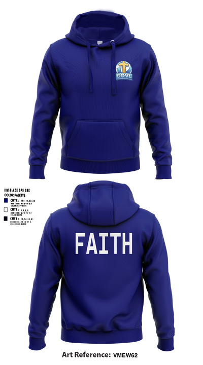 Greek Orthodox Volleyball League 97213591 Hoodie - 1