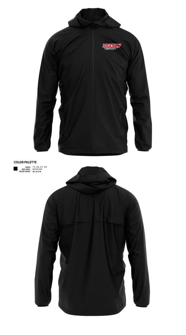 Windbreaker, Rocktown High School Basketball, Men's Basketball, Teamtime, Team time, sublimation, custom sports apparel, team uniforms, spirit wear, spiritwear, sports uniforms, custom shirts, team store, custom team store, fundraiser sports, apparel fundraiser