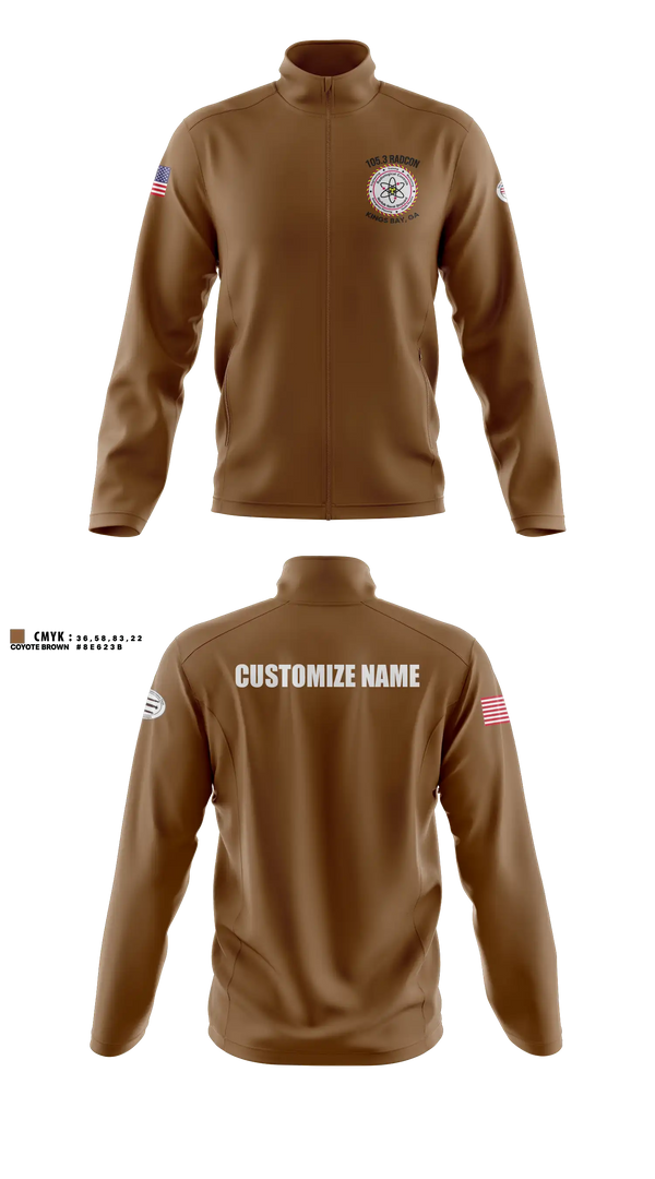 Fleece Jacket, NRMD KB 105.3, Navy, Teamtime, Team time, sublimation, custom sports apparel, team uniforms, spirit wear, spiritwear, sports uniforms, custom shirts, team store, custom team store, fundraiser sports, apparel fundraiser