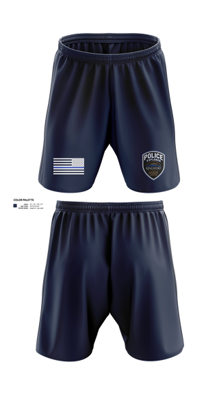 Athletic Shorts With Pockets, Kingsport Police Explorer Post, Police, Teamtime, Team time, sublimation, custom sports apparel, team uniforms, spirit wear, spiritwear, sports uniforms, custom shirts, team store, custom team store, fundraiser sports, apparel fundraiser
