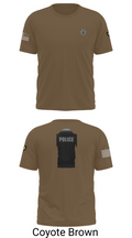 Nashville Police Department 22695418 Old School Cotton Feel Shirt - 10