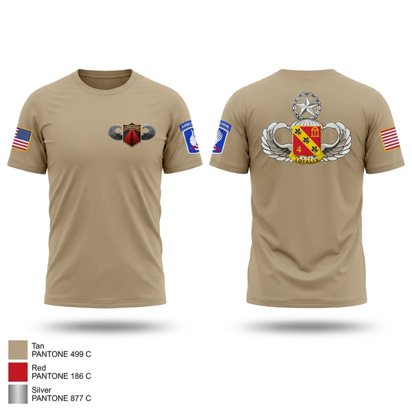 Old School Cotton Feel Shirt, 4-319 AFAR, Assassin Battery, Army, Teamtime, Team time, sublimation, custom sports apparel, team uniforms, spirit wear, spiritwear, sports uniforms, custom shirts, team store, custom team store, fundraiser sports, apparel fundraiser