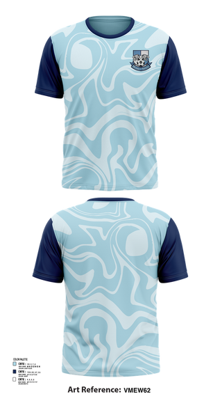 Short Sleeve Performance Shirt, Blaine Bengals, Men's Soccer, Teamtime, Team time, sublimation, custom sports apparel, team uniforms, spirit wear, spiritwear, sports uniforms, custom shirts, team store, custom team store, fundraiser sports, apparel fundraiser