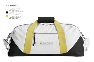 Duffle Bag, Baldwin Business Group, , Teamtime, Team time, sublimation, custom sports apparel, team uniforms, spirit wear, spiritwear, sports uniforms, custom shirts, team store, custom team store, fundraiser sports, apparel fundraiser