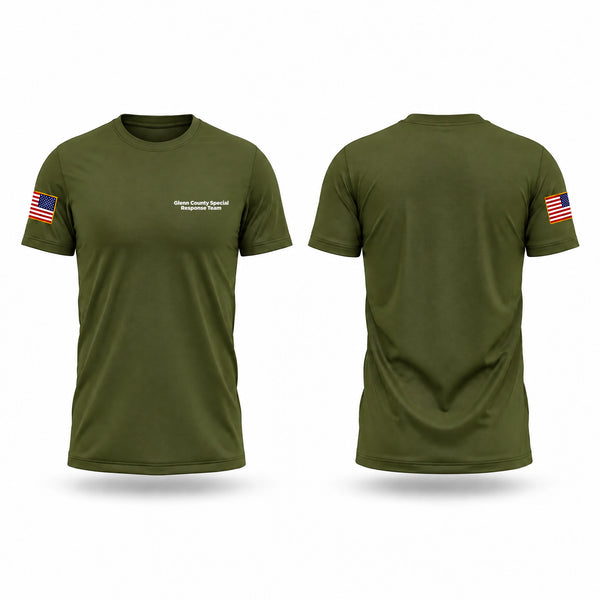 Glenn County Special Response Team Old School Cotton Feel Shirt - 1