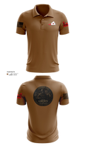 1033rd Engineer Support Company Short Sleeve Performance Polo - 22