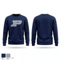 Plummer Middle School Basketball 88792867 Crew Neck Sweatshirt - 2