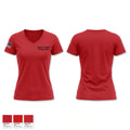 Bonanza Volunteer Fire Department Women's Short Sleeve V-neck Shirt - 1