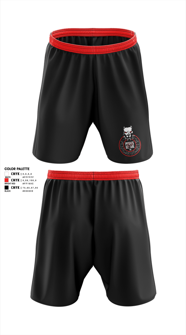 Mens Soccer Shorts, PERROS DEL MAL FC, Men's Soccer, Teamtime, Team time, sublimation, custom sports apparel, team uniforms, spirit wear, spiritwear, sports uniforms, custom shirts, team store, custom team store, fundraiser sports, apparel fundraiser