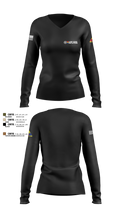 Lone Star MVPA 905145 Women's Long Sleeve V-neck Shirt - 4