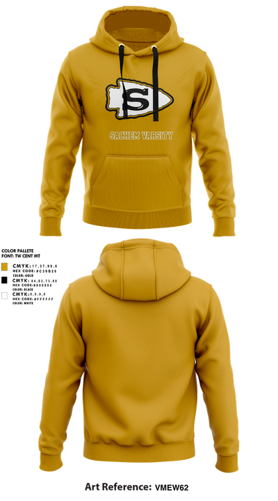Sachem Varsity Gymnastics 2235888 Hoodie - 1