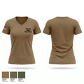Falkville Police Department Women's Short Sleeve V-neck Shirt - 1