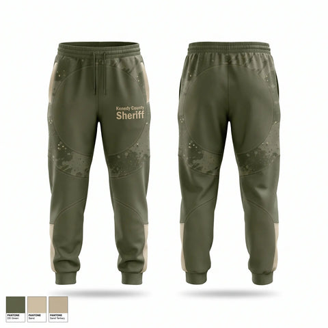 Sweatpants, Kenedy County Sheriff, Police, Teamtime, Team time, sublimation, custom sports apparel, team uniforms, spirit wear, spiritwear, sports uniforms, custom shirts, team store, custom team store, fundraiser sports, apparel fundraiser
