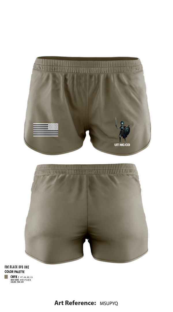 Ranger Panties, , Army, Teamtime, Team time, sublimation, custom sports apparel, team uniforms, spirit wear, spiritwear, sports uniforms, custom shirts, team store, custom team store, fundraiser sports, apparel fundraiser
