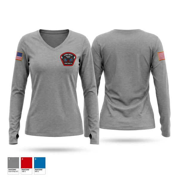 Penns Creek Fire Dept. Old School Cotton Feel Shirt - 1