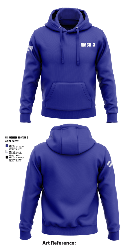 Hoodie, NMCB 3, Navy, Teamtime, Team time, sublimation, custom sports apparel, team uniforms, spirit wear, spiritwear, sports uniforms, custom shirts, team store, custom team store, fundraiser sports, apparel fundraiser