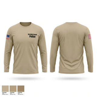 Long Sleeve Performance Shirt, Surfside Beach Police, Police, Teamtime, Team time, sublimation, custom sports apparel, team uniforms, spirit wear, spiritwear, sports uniforms, custom shirts, team store, custom team store, fundraiser sports, apparel fundraiser