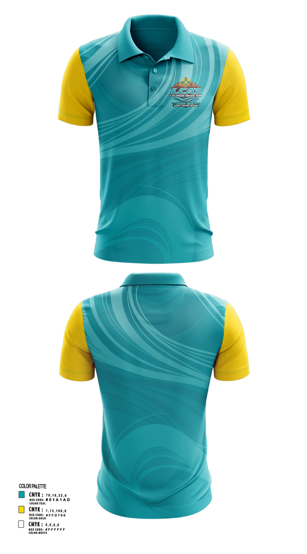Short Sleeve Performance Polo, Las Cruces Aquatic Team, Swimming, Teamtime, Team time, sublimation, custom sports apparel, team uniforms, spirit wear, spiritwear, sports uniforms, custom shirts, team store, custom team store, fundraiser sports, apparel fundraiser
