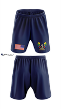 CALFIRE Rainbow Fire Center Athletic Shorts With Pockets - 13