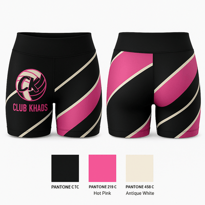 Club Khaos 55785430 Women's Compression Shorts - 1
