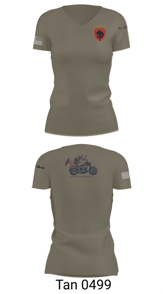 Womens Short Sleeve Vneck Shirt, 124th FRSD, , Teamtime, Team time, sublimation, custom sports apparel, team uniforms, spirit wear, spiritwear, sports uniforms, custom shirts, team store, custom team store, fundraiser sports, apparel fundraiser