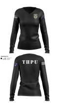 Tourism & Hotspot Policing Unit Women's Long Sleeve V-neck Shirt - 22