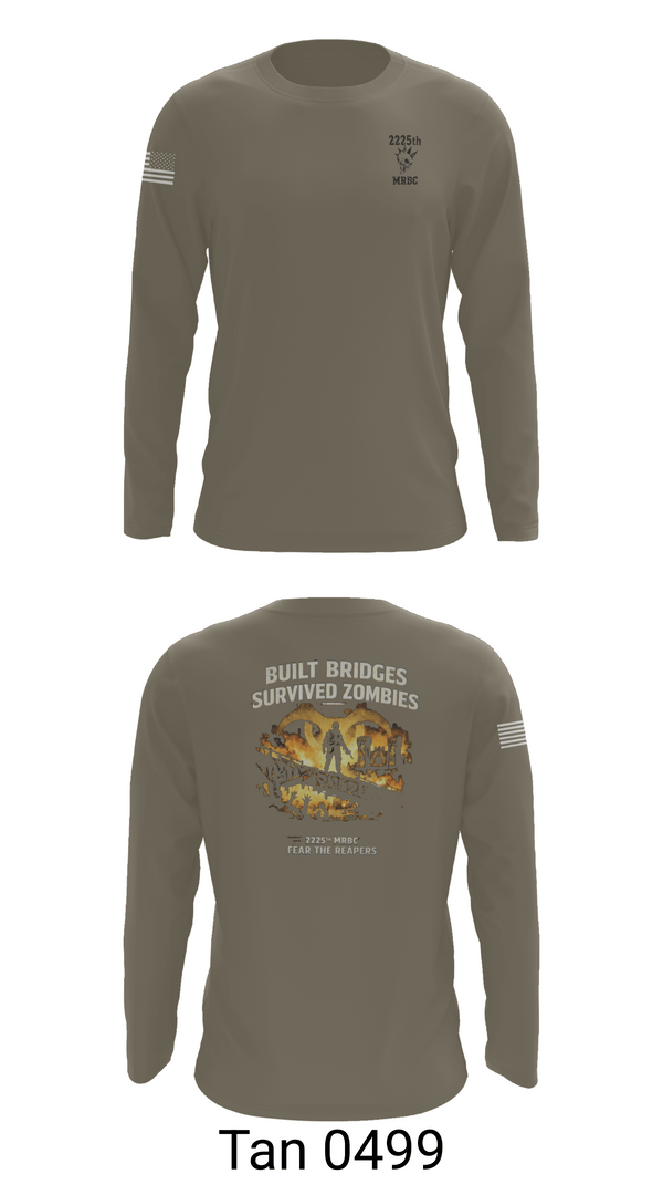 Long Sleeve Performance Shirt, 2225th MRBC, National Guard, Teamtime, Team time, sublimation, custom sports apparel, team uniforms, spirit wear, spiritwear, sports uniforms, custom shirts, team store, custom team store, fundraiser sports, apparel fundraiser