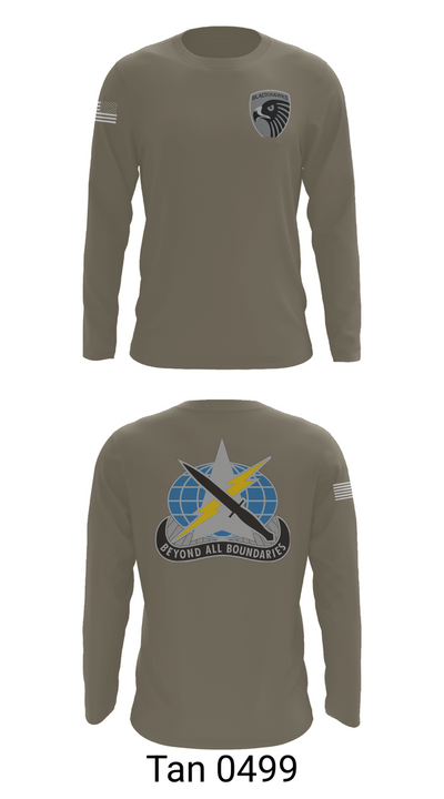 743rd MI BN 75372037 Long Sleeve Performance Shirt 66