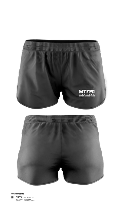 MTFPD Water Rescue Teams 62483869 Women's Shorts - 4