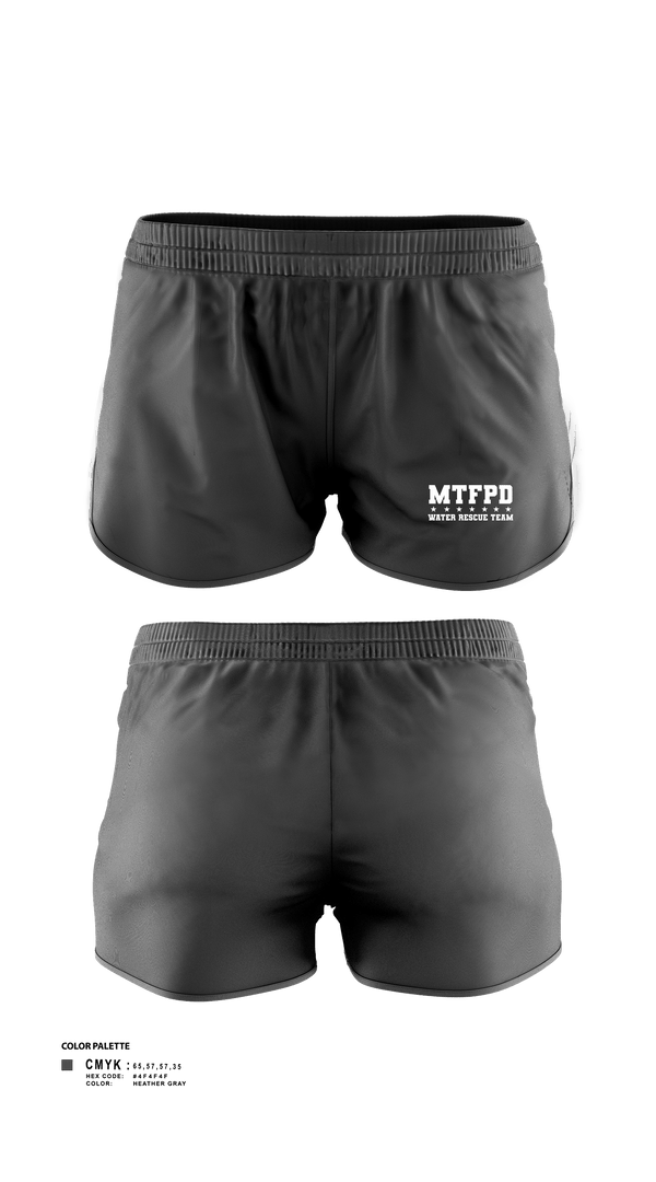 Women's Shorts, MTFPD Water Rescue Teams, Fire Department, Teamtime, Team time, sublimation, custom sports apparel, team uniforms, spirit wear, spiritwear, sports uniforms, custom shirts, team store, custom team store, fundraiser sports, apparel fundraiser