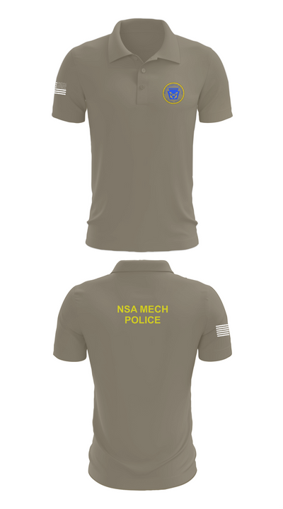 NSA Mechanicsburg 84971329 Short Sleeve Performance Polo - 64