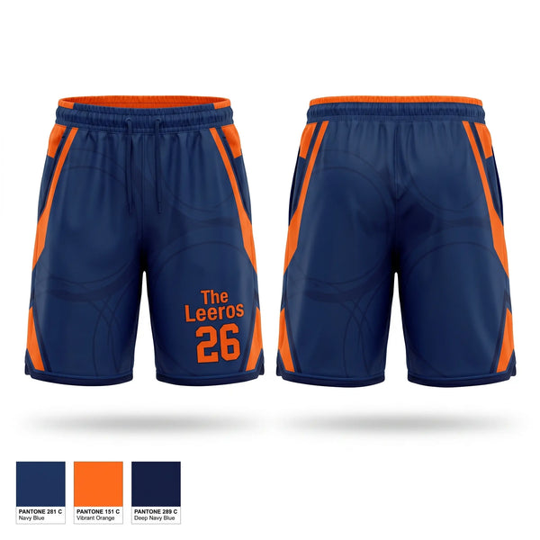 Athletic Shorts With Pockets, The Leñeros 26, Baseball, Teamtime, Team time, sublimation, custom sports apparel, team uniforms, spirit wear, spiritwear, sports uniforms, custom shirts, team store, custom team store, fundraiser sports, apparel fundraiser