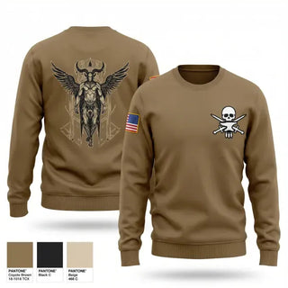 Crew Neck Sweatshirt, Spartans, Army, Teamtime, Team time, sublimation, custom sports apparel, team uniforms, spirit wear, spiritwear, sports uniforms, custom shirts, team store, custom team store, fundraiser sports, apparel fundraiser