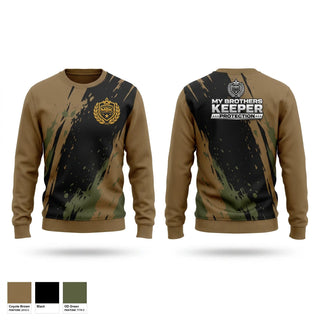 Crew Neck Sweatshirt, MBK PROTECTION, , Teamtime, Team time, sublimation, custom sports apparel, team uniforms, spirit wear, spiritwear, sports uniforms, custom shirts, team store, custom team store, fundraiser sports, apparel fundraiser