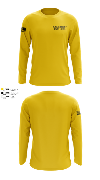 Long Sleeve Performance Shirt, KEWEENAW COUNTY SHERIFFS OFFICE, Police, Teamtime, Team time, sublimation, custom sports apparel, team uniforms, spirit wear, spiritwear, sports uniforms, custom shirts, team store, custom team store, fundraiser sports, apparel fundraiser