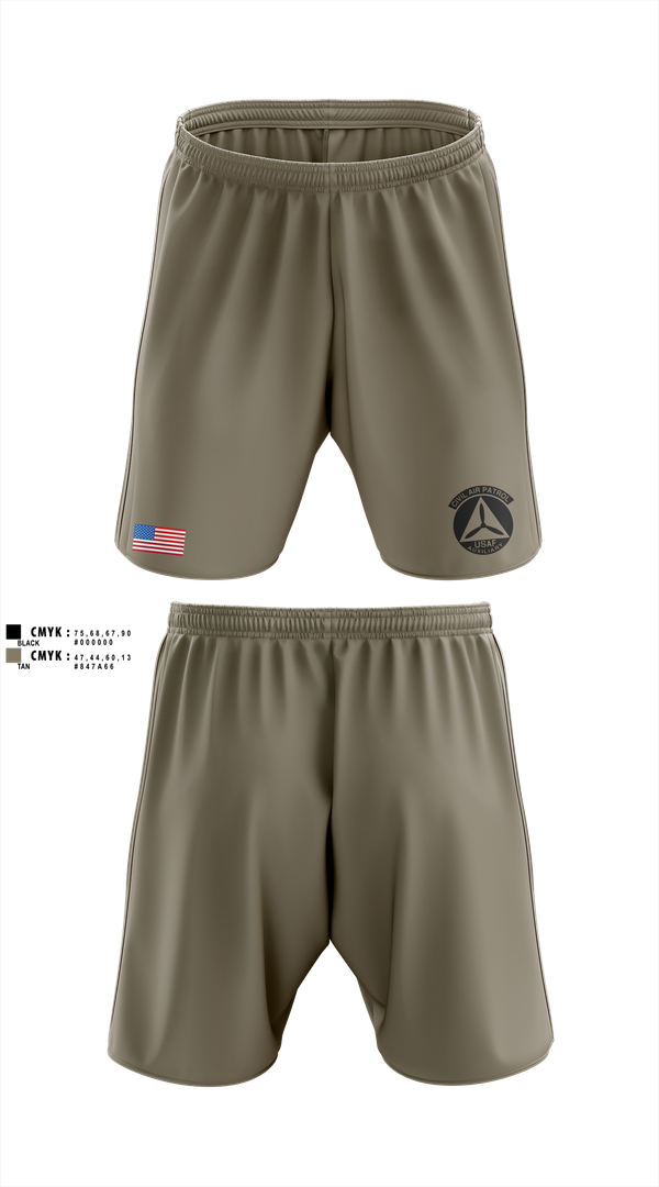 Athletic Shorts With Pockets, Wicomico Composite Squadron, Air Force, Teamtime, Team time, sublimation, custom sports apparel, team uniforms, spirit wear, spiritwear, sports uniforms, custom shirts, team store, custom team store, fundraiser sports, apparel fundraiser