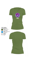 USMOG 65011829 Women's Short Sleeve V-neck Shirt - 44