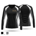 172 BGE Women's Long Sleeve V-neck Shirt - 1