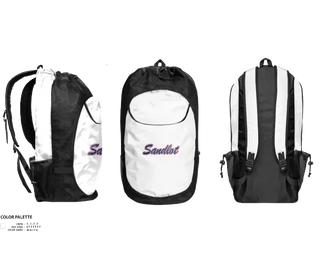 Gear Bag, Sandlot Softball, Softball, Teamtime, Team time, sublimation, custom sports apparel, team uniforms, spirit wear, spiritwear, sports uniforms, custom shirts, team store, custom team store, fundraiser sports, apparel fundraiser